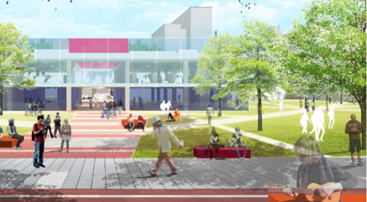 <br />
	Information Commons in front of the Dana Library at Rutgers University-Newark will also have a new look.<br />
 <br />
	Information Commons in front of the Dana Library at Rutgers University-Newark will also have a new look.<br />