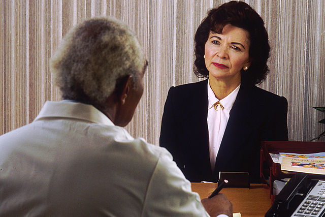 Doctor advises patient Doctor advises patient