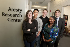 Aresty Research students