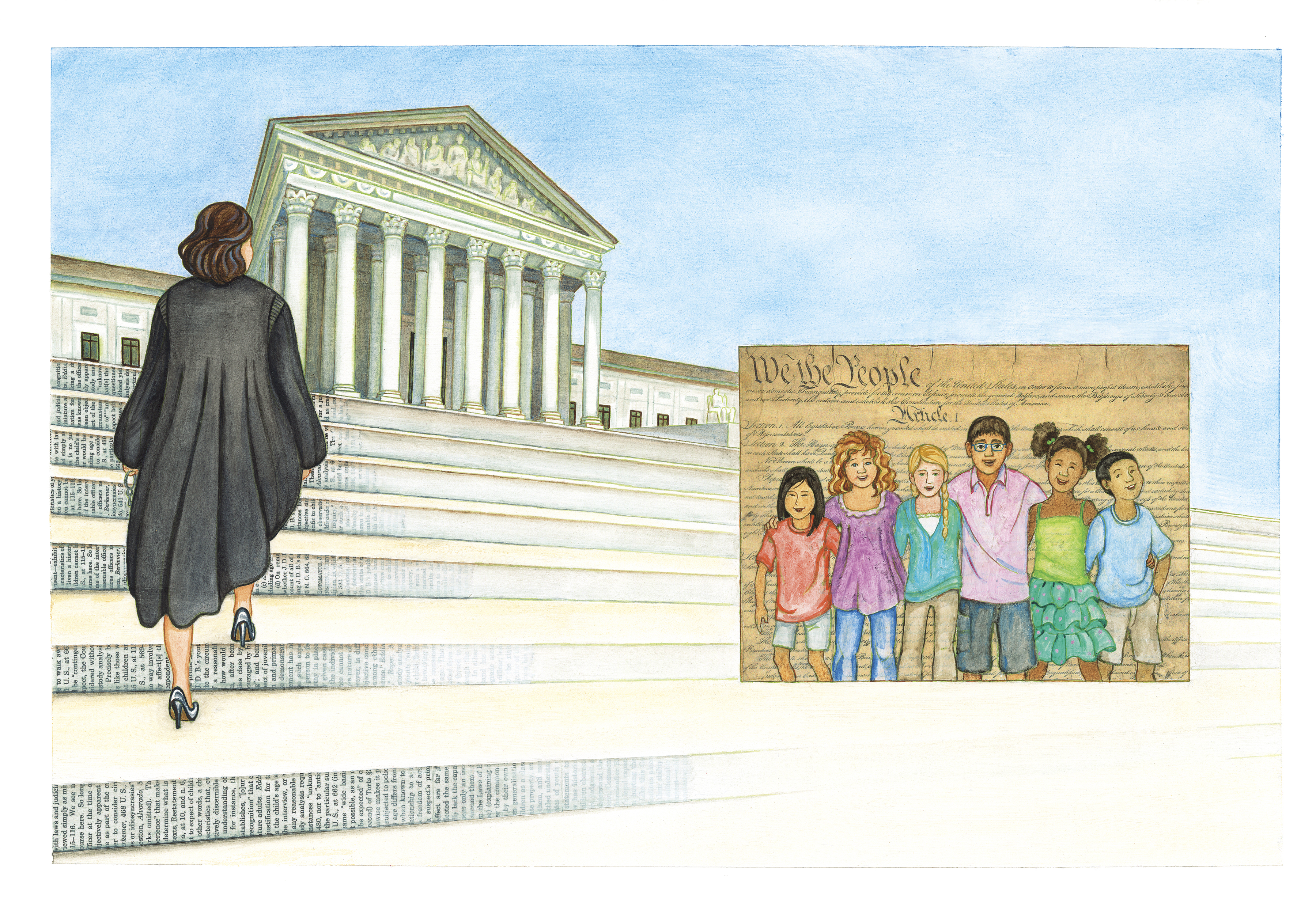 Pages 32-33 from Turning Pages: My Life Story by Sonia Sotomayor