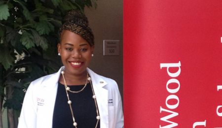 Lauren Adams graduates this spring from Rutgers Robert Wood Johnson Medical School.