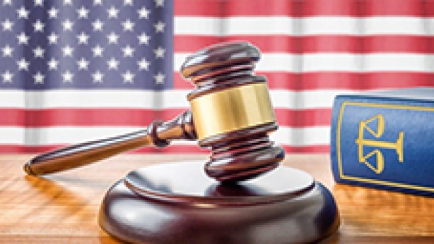 Image of American flag and gavel