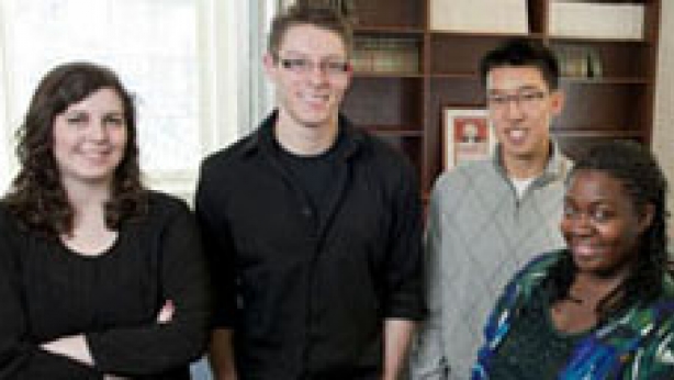 Aresty Research scholars