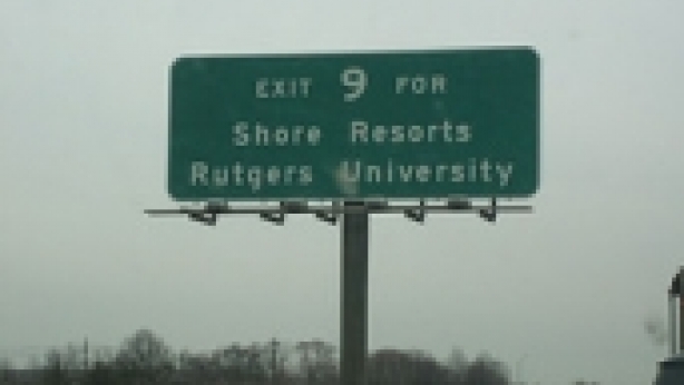 Exit 9 sign