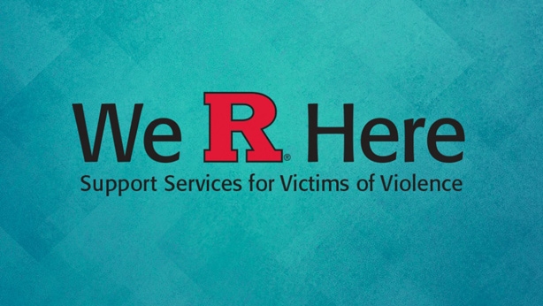 We R Here logo