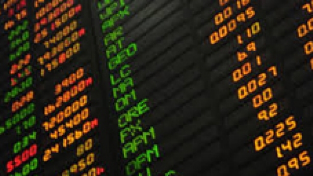 stock ticker