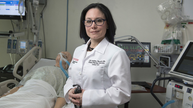 Liza Barbarello Andrews is a clinical associate professor at Rutgers’ Ernest Mario School of Pharmacy and critical care pharmacy specialist at Robert Wood Johnson University Hospital.
